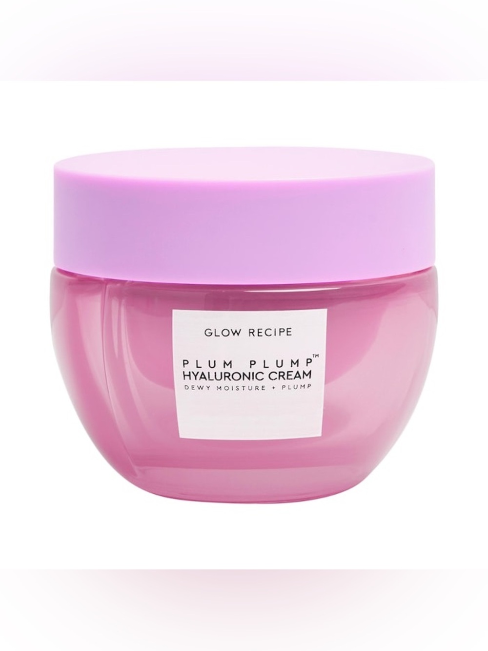 Glow Recipe Plum Plump Hyaluronic Cream - Pink Moisturizing Face Cream 50ml